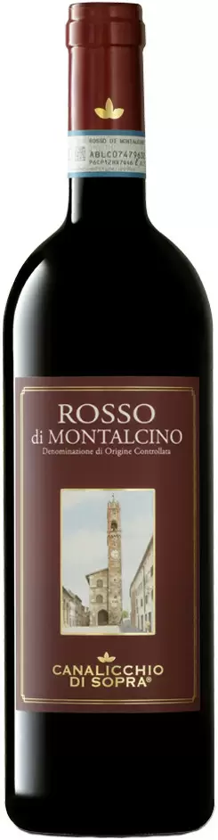 Вино Rosso di Montalcino Canalicchio di Sopra 2019 г. 0.75 л