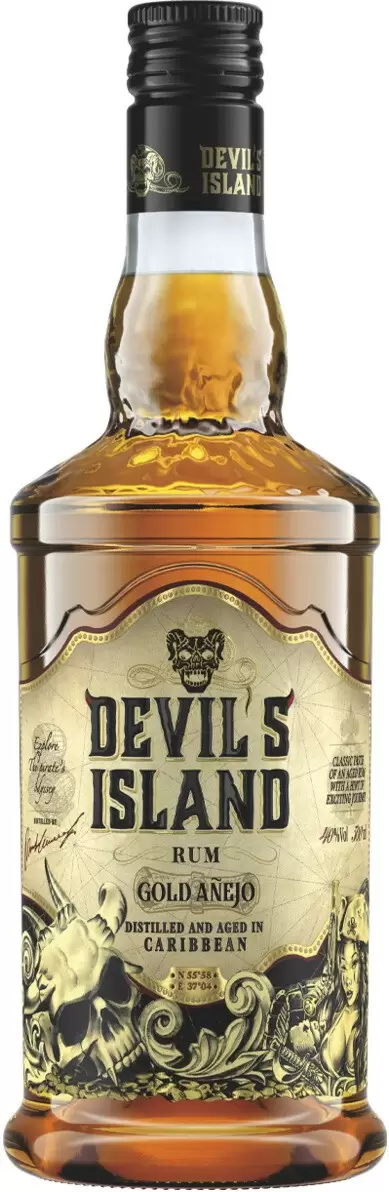 Ром Devil's Island Gold Anejo 0.5 л