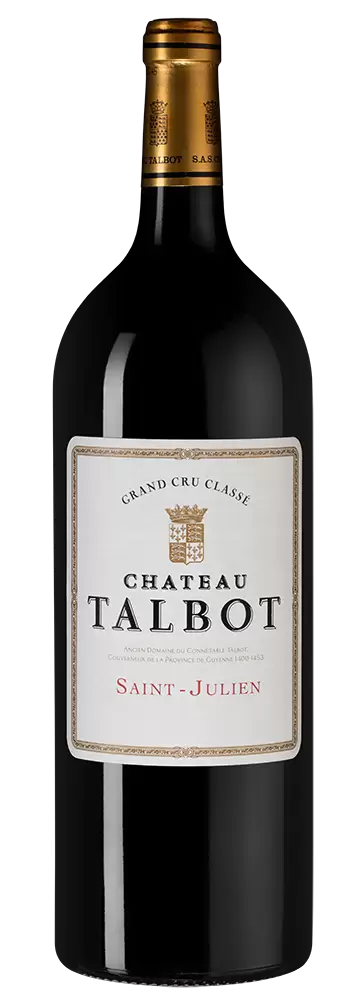 Вино Chateau Talbot 2001 г. 1.5 л Gift Box