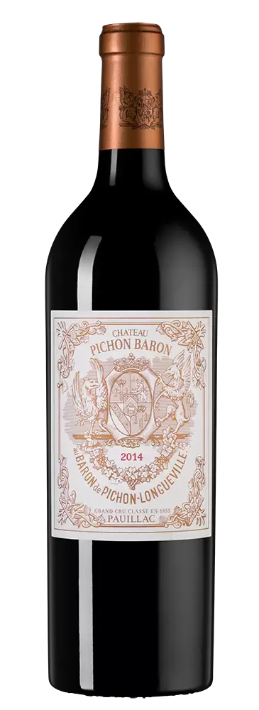 Вино Chateau Pichon Baron 2014 г. 0.75 л