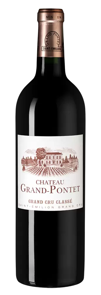 Вино Chateau Grand-Pontet 2014 г. 0.75 л