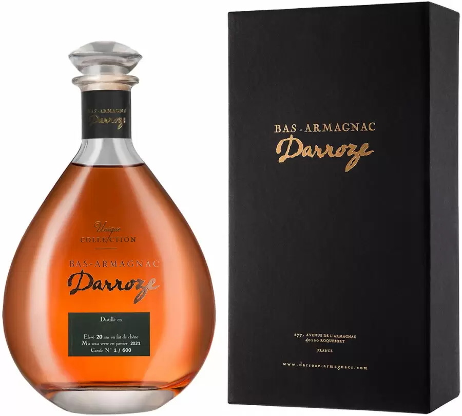 Арманьяк Darroze Unique Collection Domaine de Jouanchicot a Mauleon d'Armagnac 1991 г. 0.7 л Gift Box & 1 Decanter