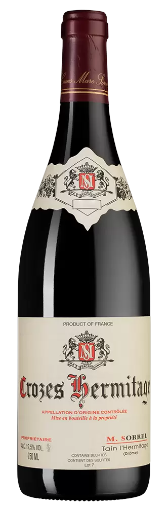 Вино Domaine Marc Sorrel Crozes-Hermitage Rouge 2018 г. 0.75 л