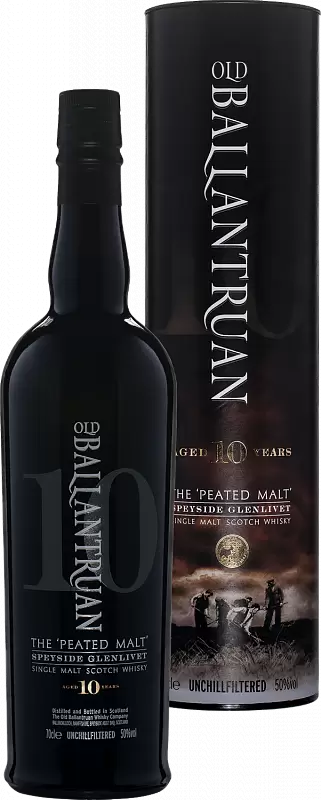 Виски Old Ballantruan Speyside Glenlivet Single Malt Scotch 10 Years Old 0.7 л Gift Box