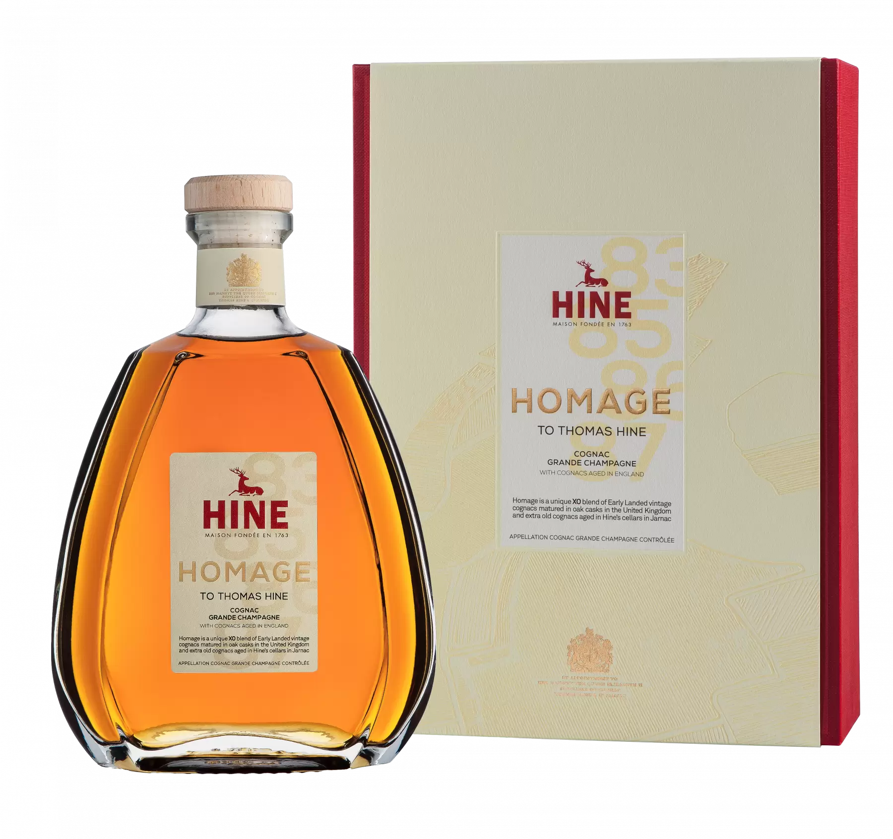 Коньяк Hine Homage Grand Cru Fine Champagne 0.7 л Gift Box