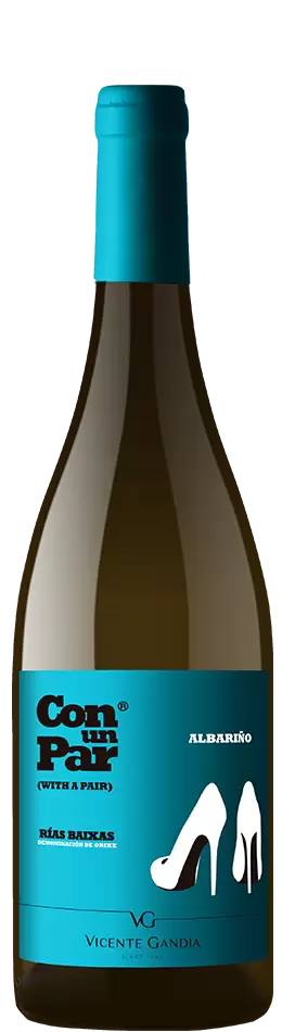 Вино Rias Baixas DO Vicente Gandia Con un Par Albarino 2018 г. 0.75 л