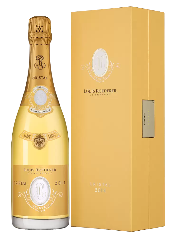 Шампанское Louis Roederer Cristal 2014 г. 0.75 л в подарочной упаковке
