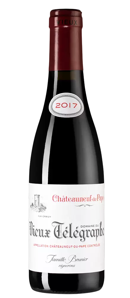 Вино Chateauneuf-du-Pape Vieux Telegraphe La Crau 2017 г. 0.375 л