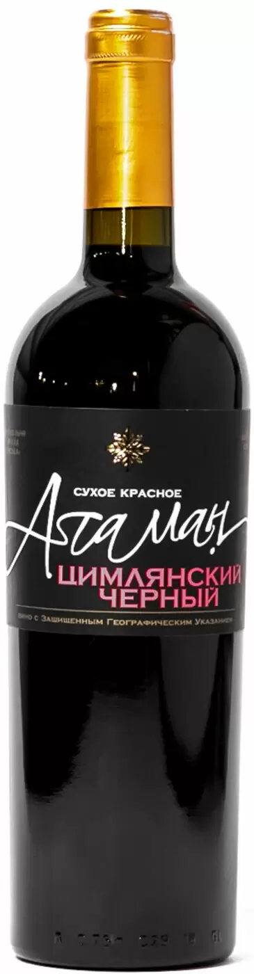 Вино Гранд Резерв Атаман Цимлянский Черный 0.75 л