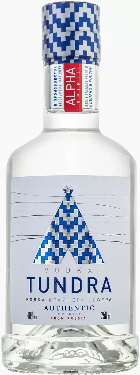 Водка Tundra Authentic 0.25 л
