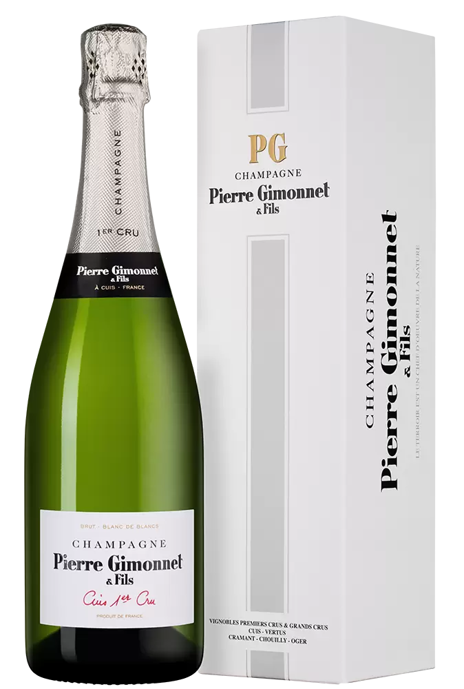 Шампанское Champagne Pierre Gimmonet Et Fils Cuvee Premier Cru Brut 0.75 л в подарочной упаковке
