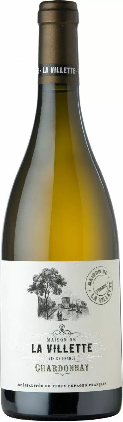 Вино Maison de la Villette Chardonnay 0.75 л