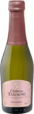 Игристое вино Chateau Tamagne Rose Brut 0.2 л