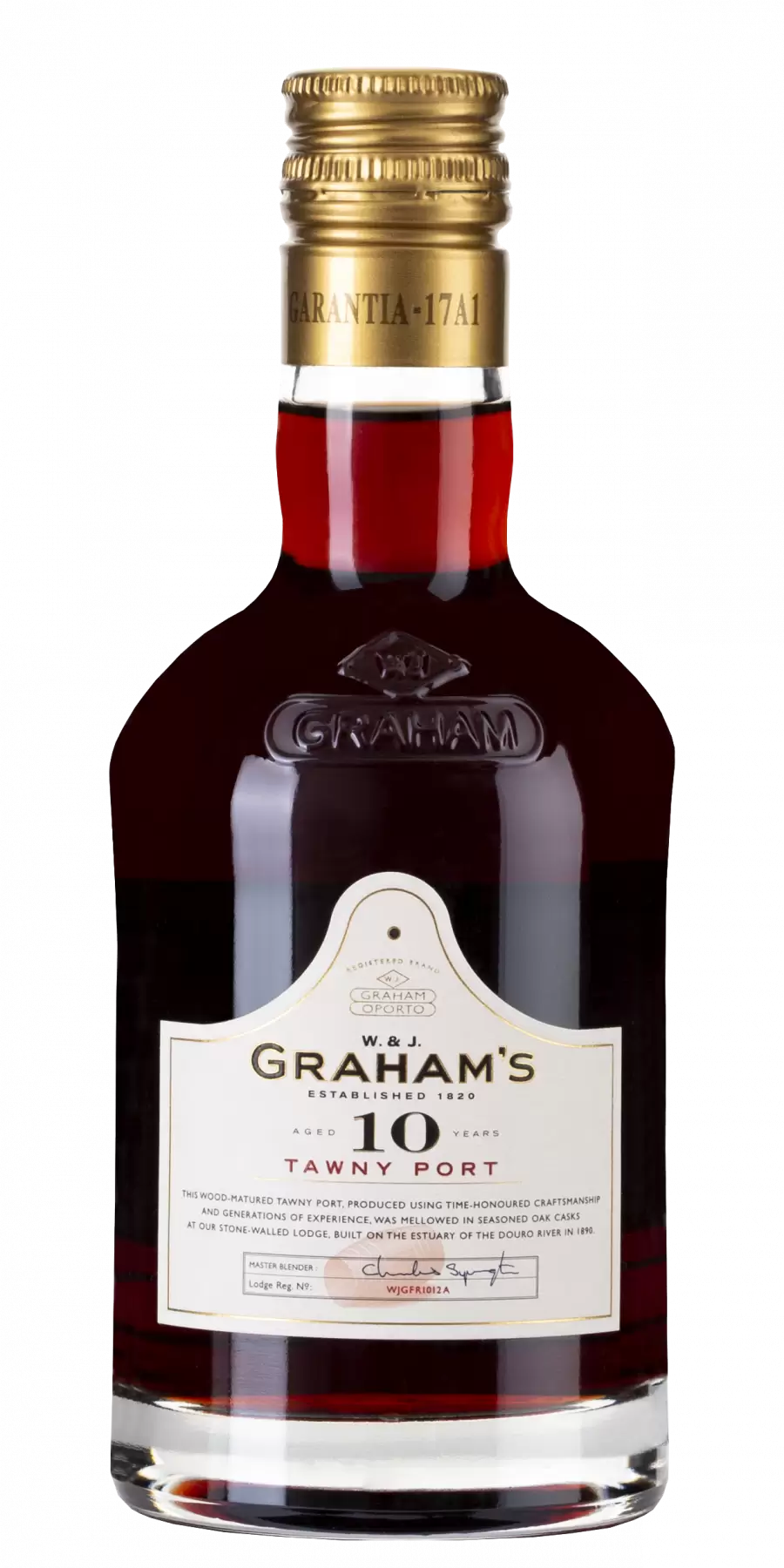 Портвейн Graham's 10 Year Old Tawny Port 0.2 л