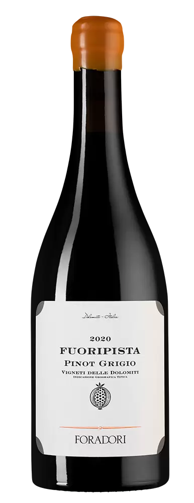 Вино Fuoripista Pinot Grigio Vigneti delle Dolomiti 2020 г. 0.75 л