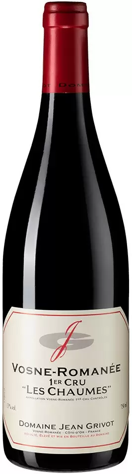 Вино Vosne-Romanee Premier Cru Les Chaumes Domaine Jean Grivot 2020 г. 0.75 л