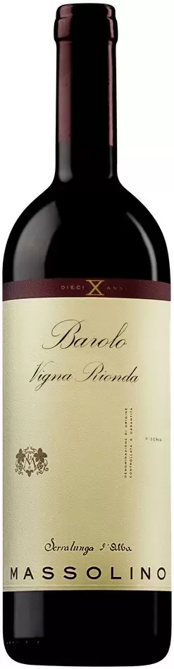Вино Massolino Vigna Rionda Riserva X Anni Barolo 2015 г. 0.75 л