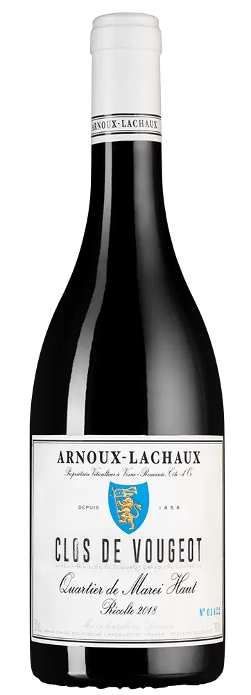 Вино Clos De Vougeot Grand Cru Quartier de Marei Haut 2018 г. 0.75 л