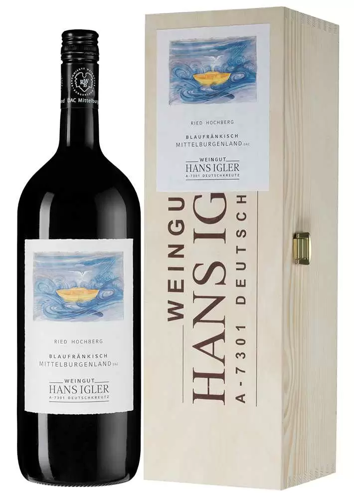 Вино Blaufrankisch Ried Hochberg 2018 г. 1.5 л Gift Box