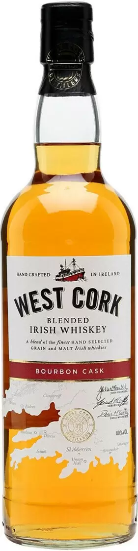 Виски West Cork Bourbon Cask 0.5 л