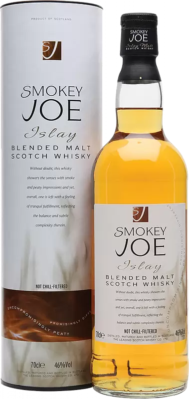 Виски Smokey Joe Islay Blended Malt 0.7 л Gift Box