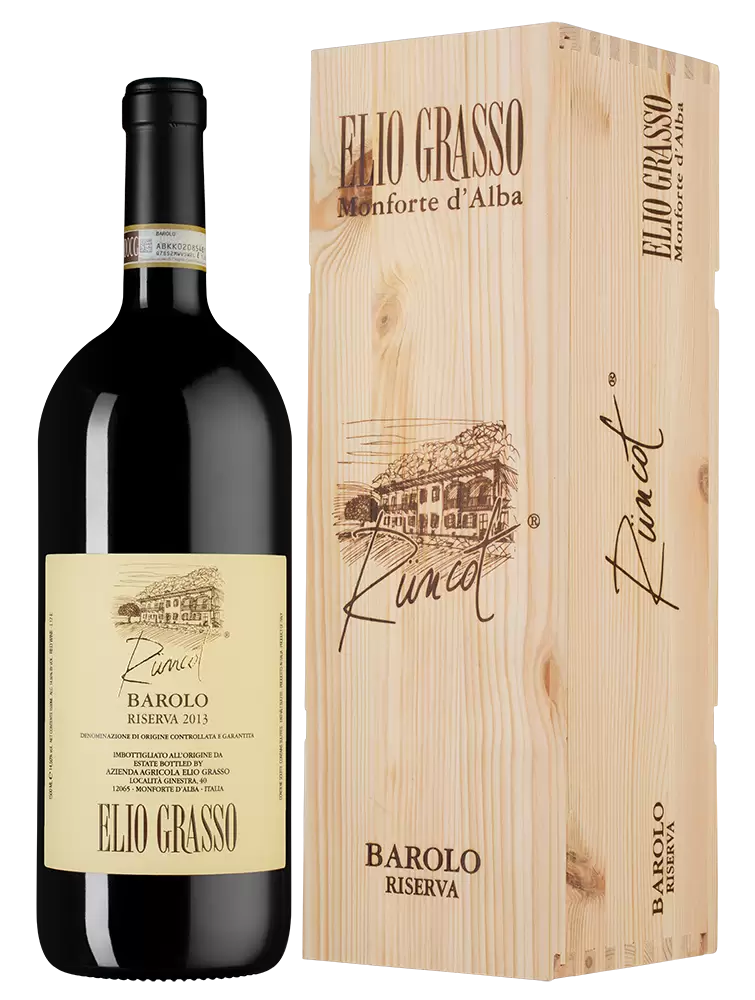 Вино Barolo Runcot Riserva Elio Grasso 2013 г. 1.5 л Gift Box