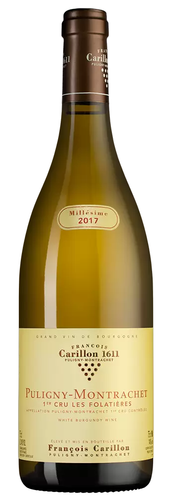 Вино Puligny-Montrachet Premier Cru Les Folatieres 2017 г. 0.75 л