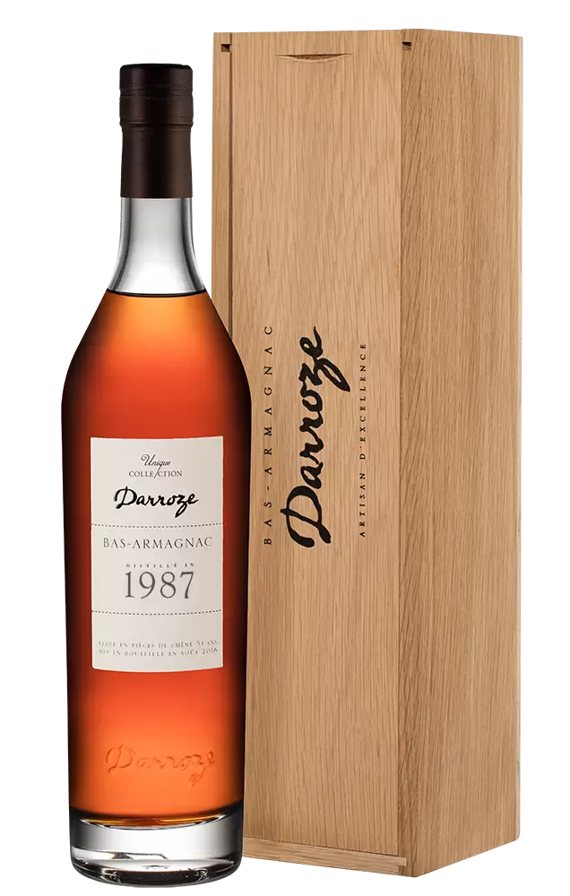 Арманьяк Unique Collection Bas-Armagnac 1987 г. 0.7 л Gift Box