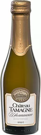 Игристое вино Chateau Tamagne Brut 0.2 л