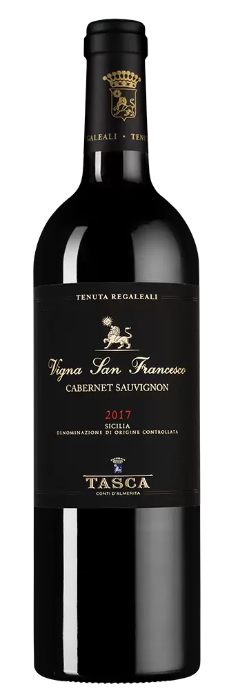 Вино Tenuta Regaleali Cabernet Sauvignon Vigna San Francesco 2017 г. 0.75 л