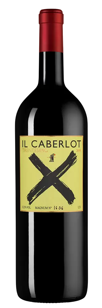 Вино Il Caberlot 2018 г. 1.5 л Gift Box