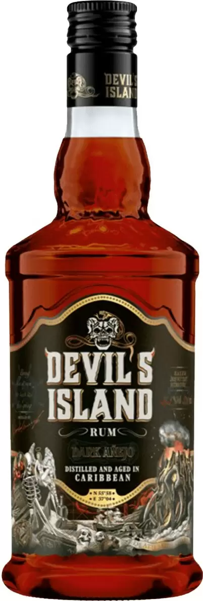 Ром Devil's Island Dark Anejo 0.7 л