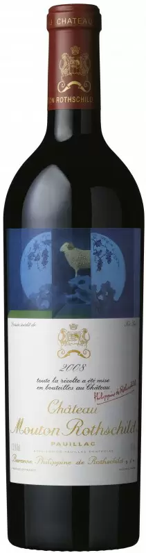 Вино Chateau Mouton Rothschild 2008 г. 0.75 л