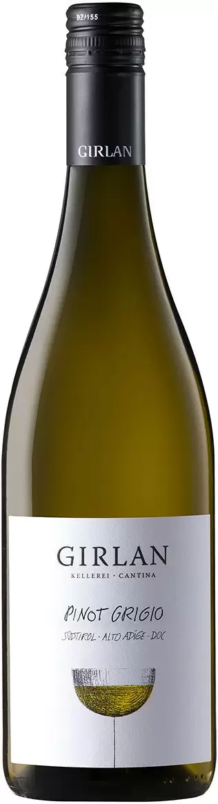 Вино Girlan Pinot Grigio Sudtirol Alto Adige DOC 0.75 л