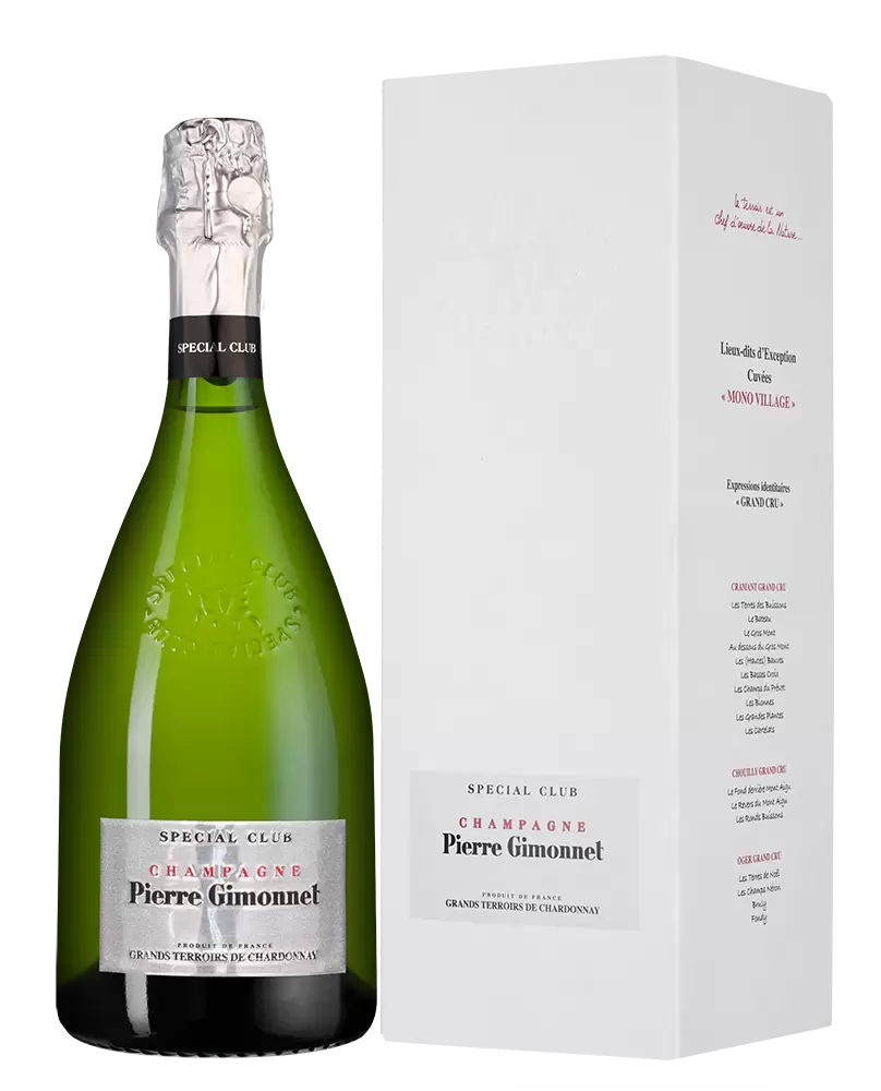 Шампанское Special Club Grands Terroirs de Chardonnay Extra Brut Pierre Gimonnet & Fils 2016 г. 0.75 л