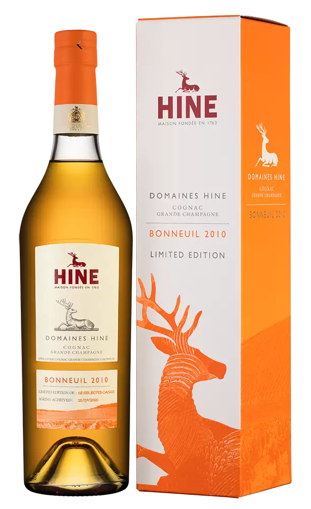 Коньяк Domaines Hine Bonneuil Grande Champagne 2010 г. 0.7 л Gift Box