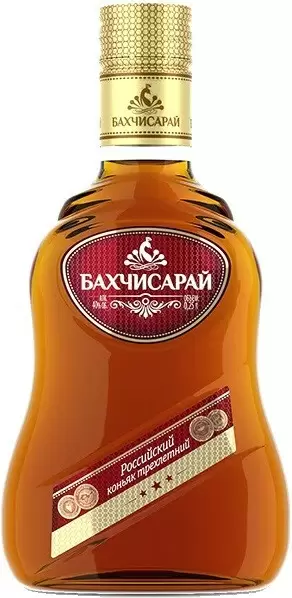 Коньяк Бахчисарай 3 Звезды 0.25 л