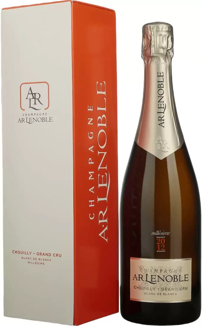 Шампанское Champagne AR Lenoble Chouilly Grand Cru Blanc de Blancs Millesime 2012 г. 0.75 л Gift Box