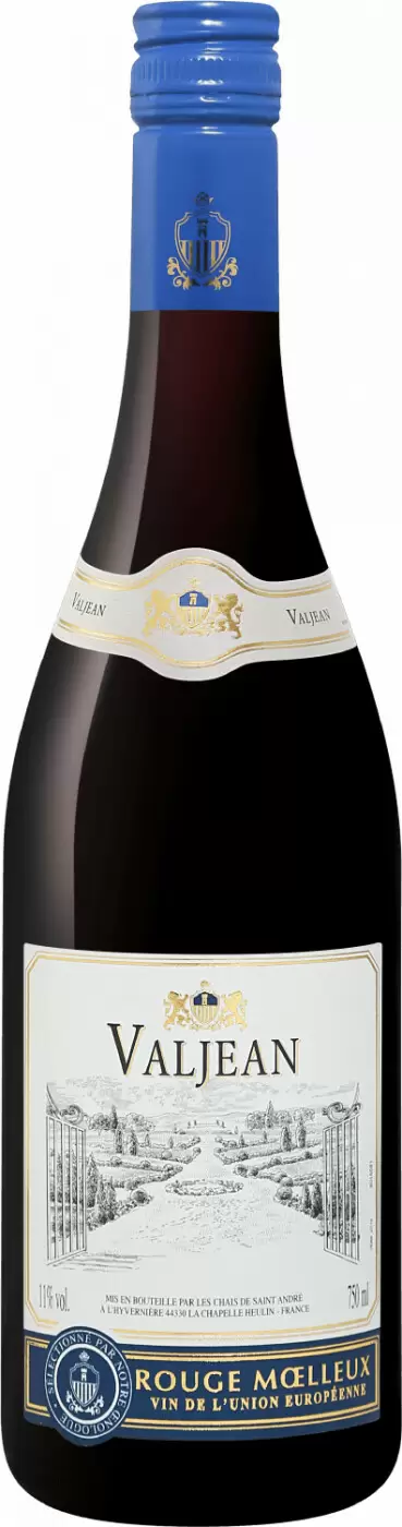 Вино Valjean Rouge Moelleux 0.75 л
