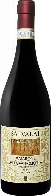 Вино Salvalai Classico Amarone della Valpolicella 2016 г. 0.75 л