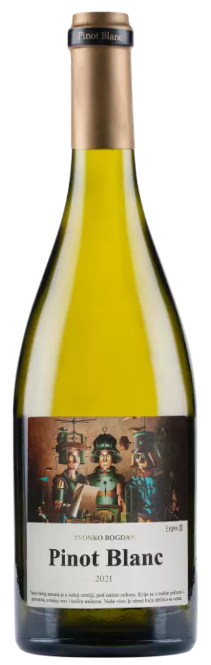 Вино Zvonko Bogdan Pinot Blanc 0.75 л