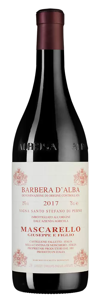 Вино Barbera d'Alba Superiore Santo Stefano di Perno 2017 г. 0.75 л
