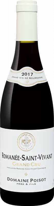 Вино Domaine Poisot Pere et Fils Romanee-Saint-Vivant Grand Cru AOC 2017 г. 0.75 л