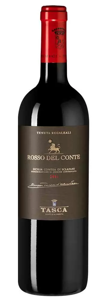 Вино Tenuta Regaleali Rosso del Conte 2016 г. 0.75 л