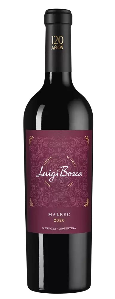 Вино Luigi Bosca Malbec 2020 г. 0.75 л