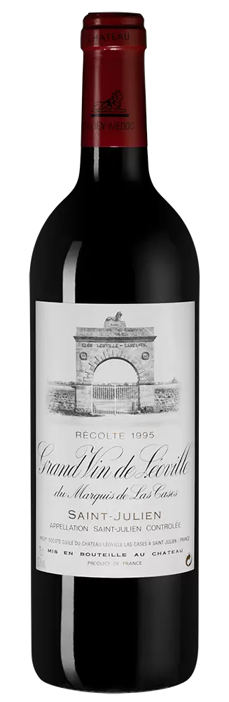 Вино Chateau Leoville Las Cases 1995 г. 0.75 л