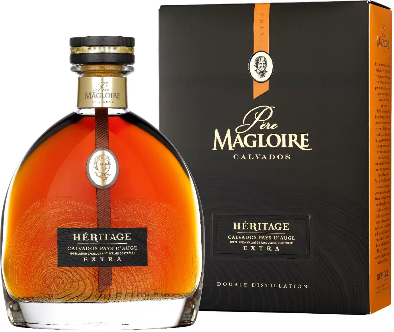 Кальвадос Pere Magloire Heritage Extra Pays d'Auge 0.7 л Gift Box