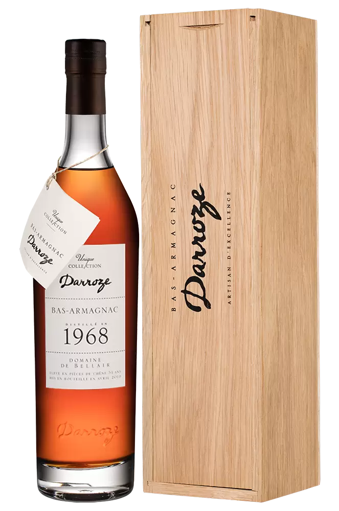 Арманьяк Darroze Unique Collection Domaine de Bel Air 1968 г. 0.7 л Gift Box