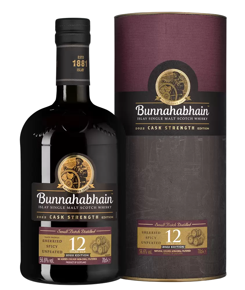 Виски Bunnahabhain 12 Years Old Cask Strength 0.7 л Gift Box