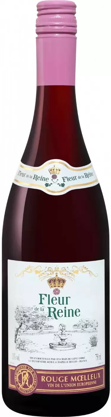 Вино Fleur de la Reine Rouge Moelleux 0.75 л